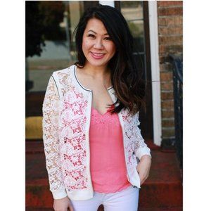 SALE $10-Floral Lace Bomber Jacket(JCKT029)